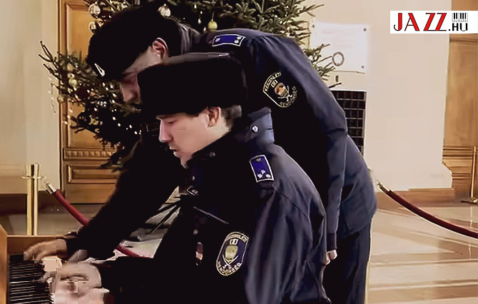 Magyar Rendőrség karácsonyi videójában két jazz-zenész szerepel