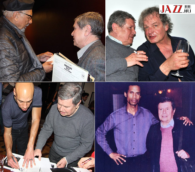 Márton Attila Charles Lloyddal, Joachim Kühnnel, Joshua Redmannal, Mark Turnerrel