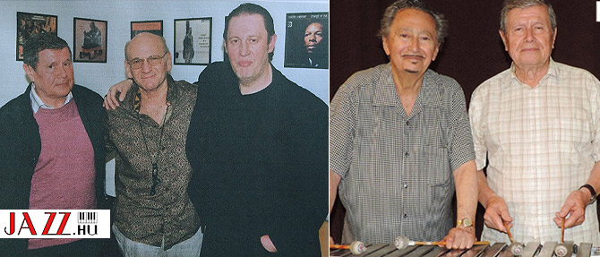 Dave Liebmannal és Balázs Elemérrel, valamint Tommy Viggel