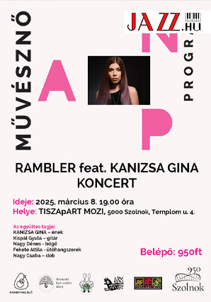 Rambler és Kanisza Gina Szolnokon