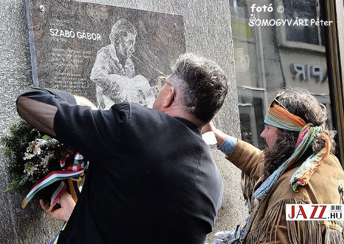 Szabó Gábor tábla avatása