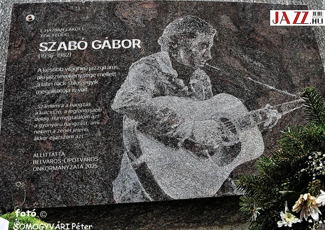 Szabó Gábor tábla avatása