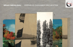 Brad Mehldau/Orpheus Chamber Orchestra – Variations on a Melancholy Theme