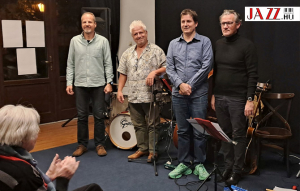 A Corner Dely Quartet koncertje a Hálóban