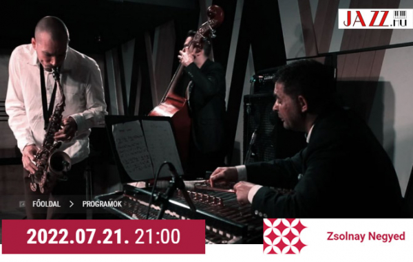 Pécsiek figyelem: Tóth Viktor Arura Trio csütörtökön a Zsolnay Negyedben