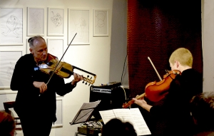 Az erővel párosuló  szelídség / Stringstory: Kézdy Luca és Lantos Zoltán hegedűduó koncertje