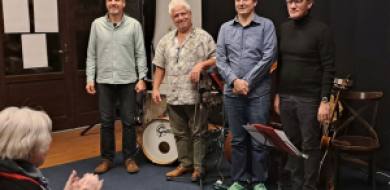 A Corner Dely Quartet koncertje a Hálóban