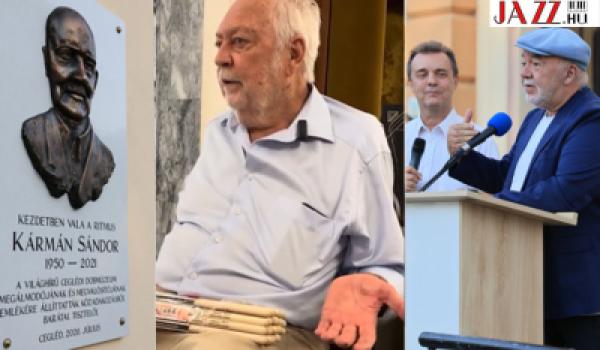 Emléktábla Kármán Sándor tiszteletére – Zipernovszky Kornél méltató beszéde